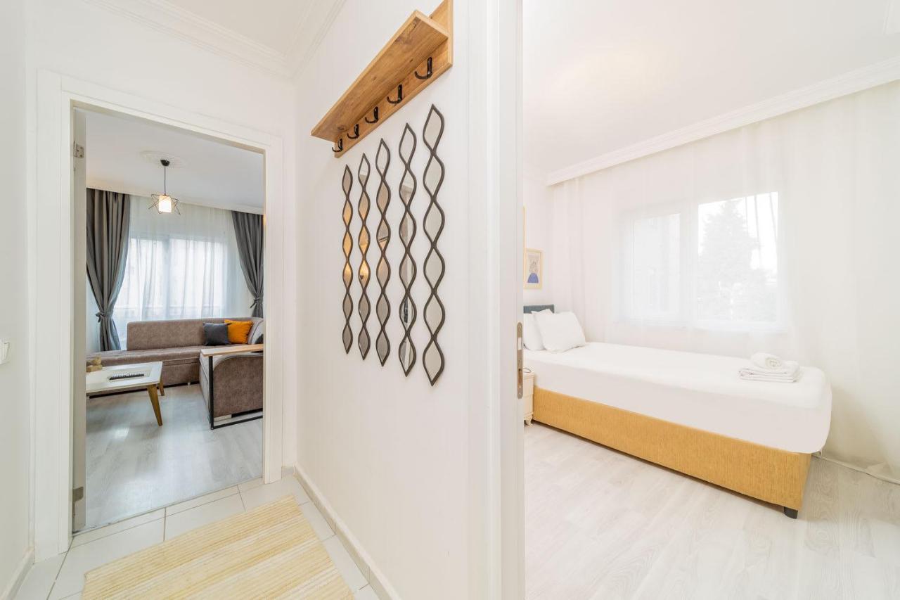 Flat In With Shared Pool And Garden Appartement Antalya
